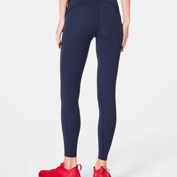SPANX Booty Boost Full-Length Leggings Timeless Navy (L) - Picture 3 of 7